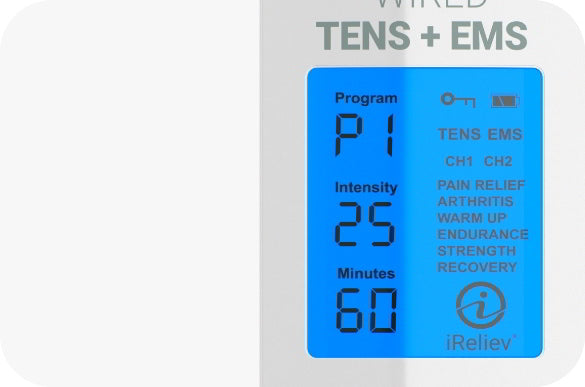 iReliev | Premium TENS + EMS Pain Relief & Recovery | ET-8080