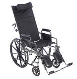 Proactive Medical | Reclining Wheelchair w/ Removable Full Arms w/ Rear Anti-Tippers w/ ELR | WCRCFAELR