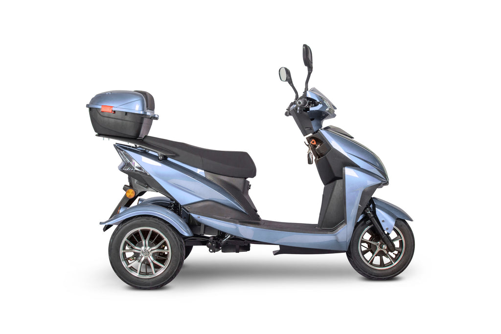 eWheels 3 Wheel Recreational Mobility Scooter 400 lb. weight capac
