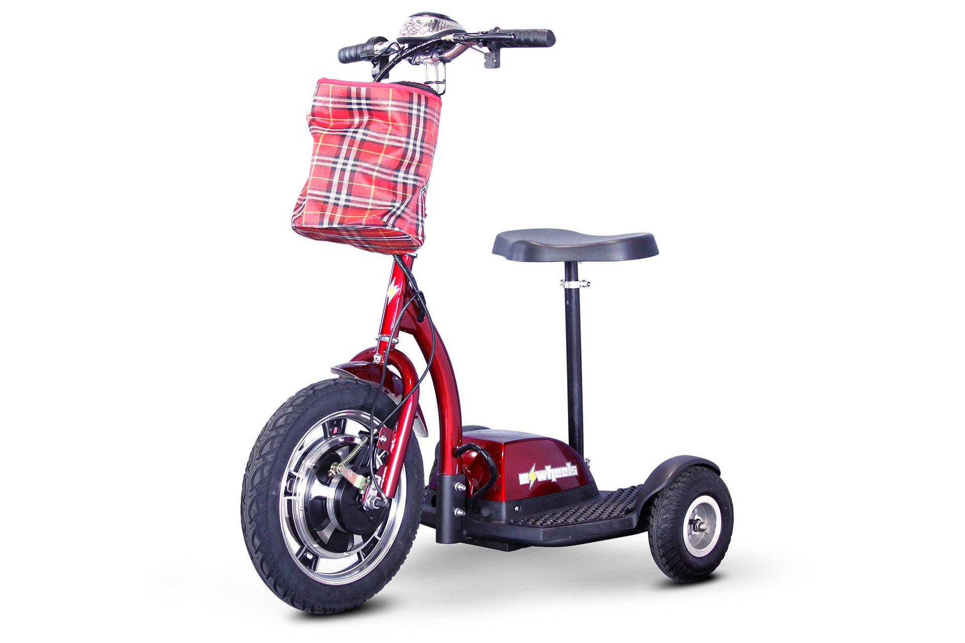 eWheels - 3 Wheels Recreational Mobility Scooter - 300lbs Weight Capacity - EW-18 UNASSEMBLED