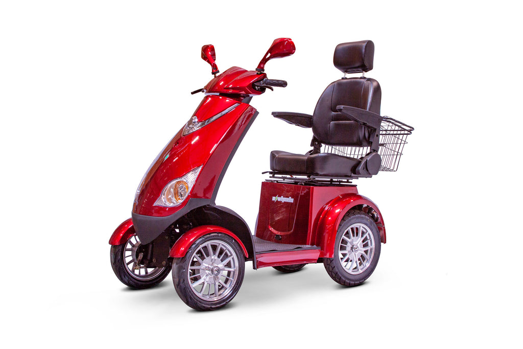 eWheels - 4 Wheels Recreational Mobility Scooter - 500lbs Weight Capac ...