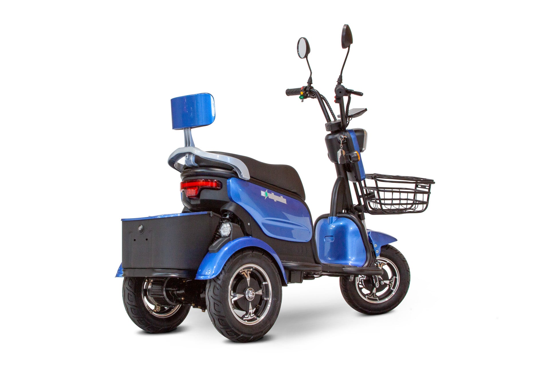 eWheels - 3 Wheel Recreational Mobility Scooter - 350lbs Weight Capacity - EW-12