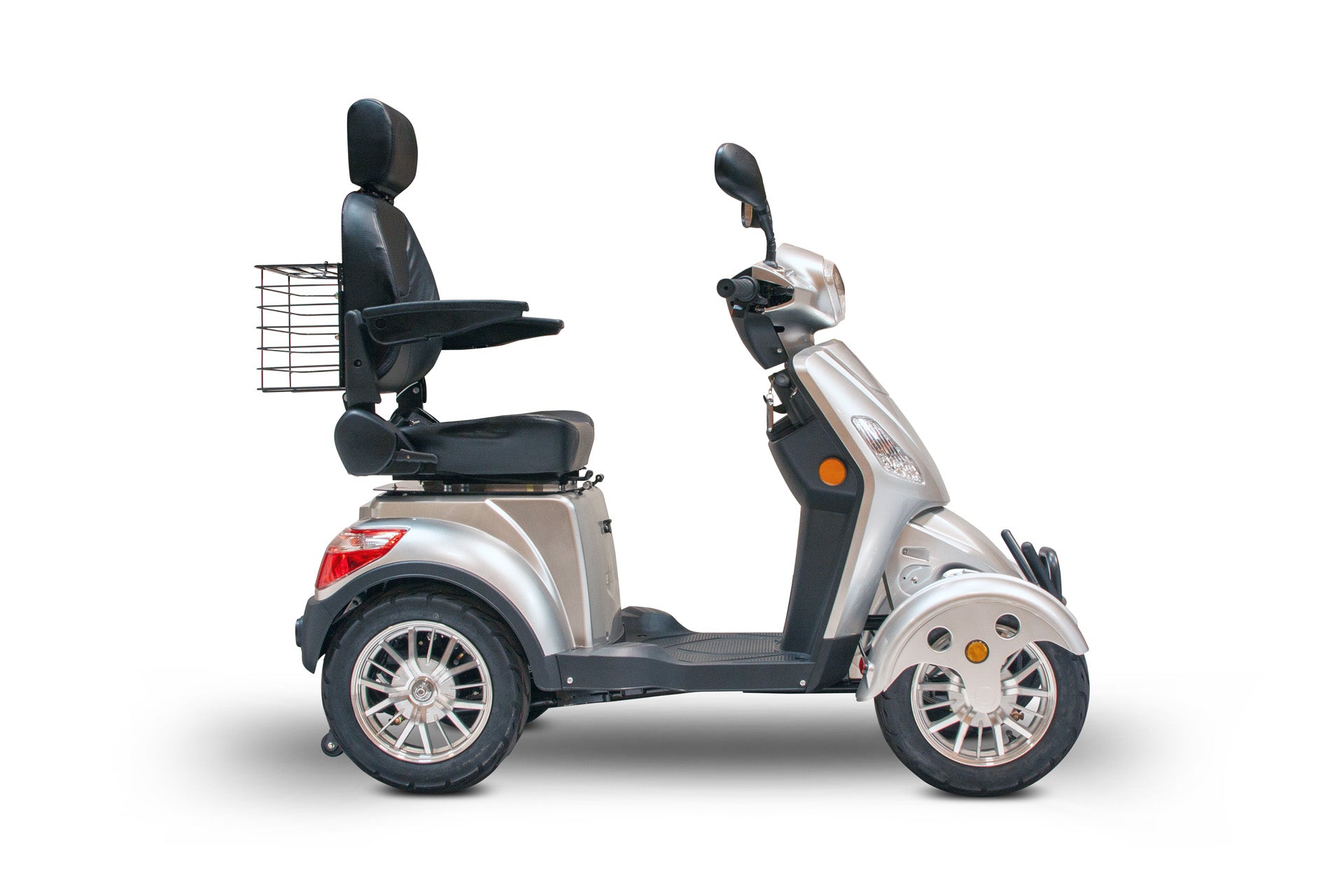 eWheels - 4 Wheels - Recreational Mobility Scooter - 400lbs Weight Capacity - EW-46