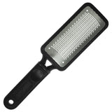 Vive Health - Pedicure Foot File, Curved Stainless Steel with Carry Bag