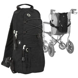 Vive Health - Oxygen Tank Bag, M2 to C Cylinders, 6 Hose Outlets, Black Backpack