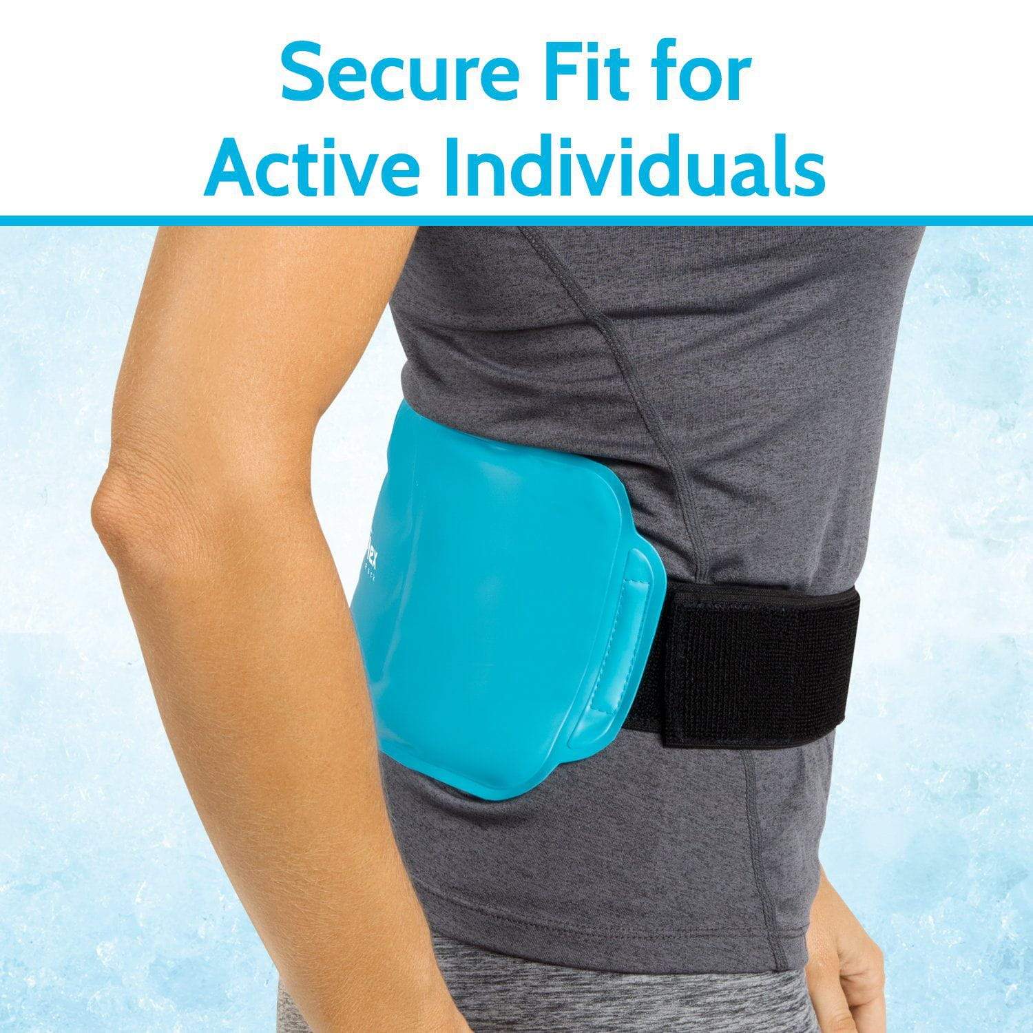 Vive Health -  14.5" x 5.75" Pack, Hot & Cold Wrap, Nontoxic, Stretch Strap