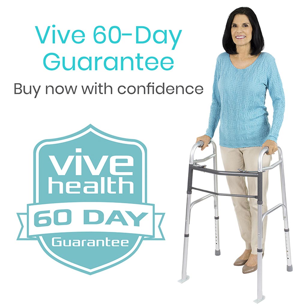 Vive Health -  Heavy Duty Walker Ski Glides 2 Pack