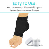 Vive Health - Moisturizing Ankle Socks Comfort for Dry, Cracked Feet