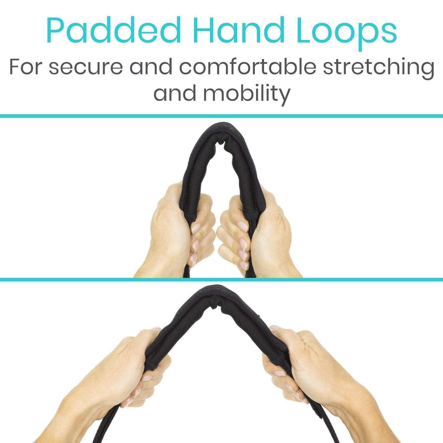 Vive Health - Proflex Strap, Reinforced, 4 Handles, Adjustable Foot Loop