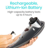Vive Health - Handheld Massager, 5 Modes, 6 Massage Heads, Cordless - Supports up to 400 lbs