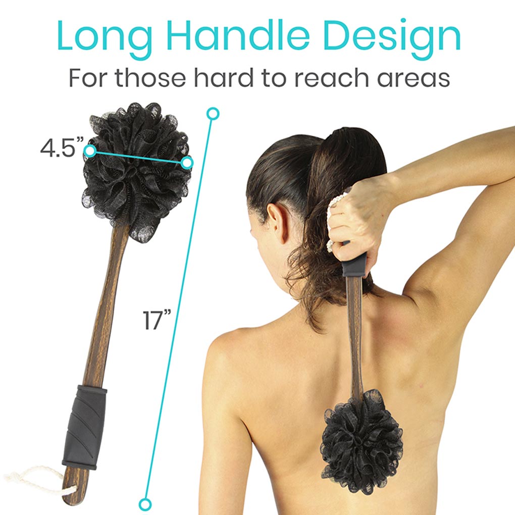 Vive Health -  Loofah Brush Dark