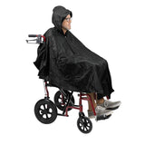 Vive Health - Wheelchair Poncho, Waterproof Nylon, Complete Coverage