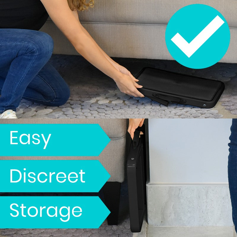 Vive Health - Single Step, 6.5" Folding Step Stool, 250 lbs Weight Capacity, Wide Base, Nonslip Platform