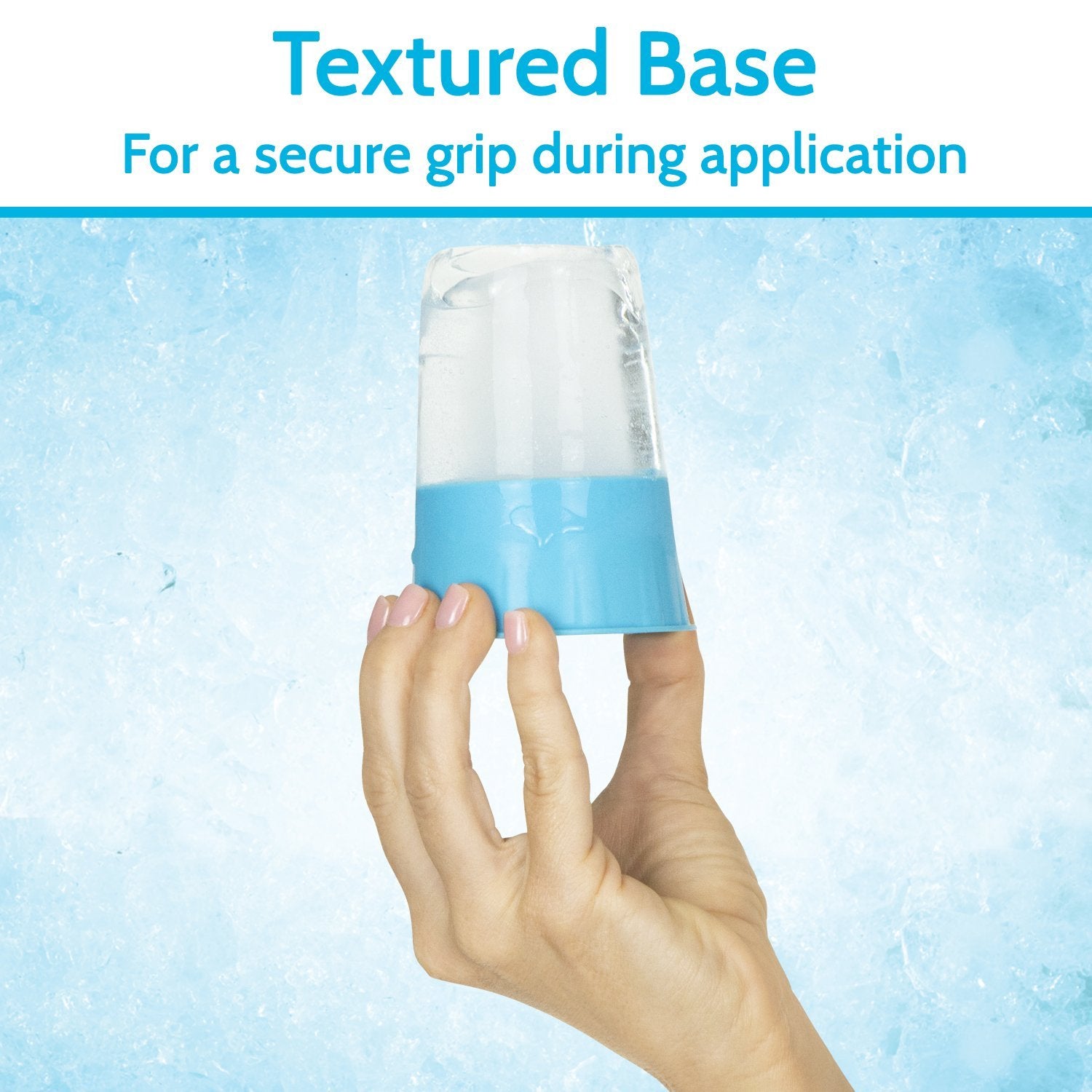 Vive Health - Ice Cup, Refillable 2-Piece with Spikes, 2 Pack - Supports up to 400 lbs