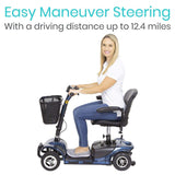 Vive Mobility - Long Range 4 Wheel Mobility Scooter, 265lb Capacity