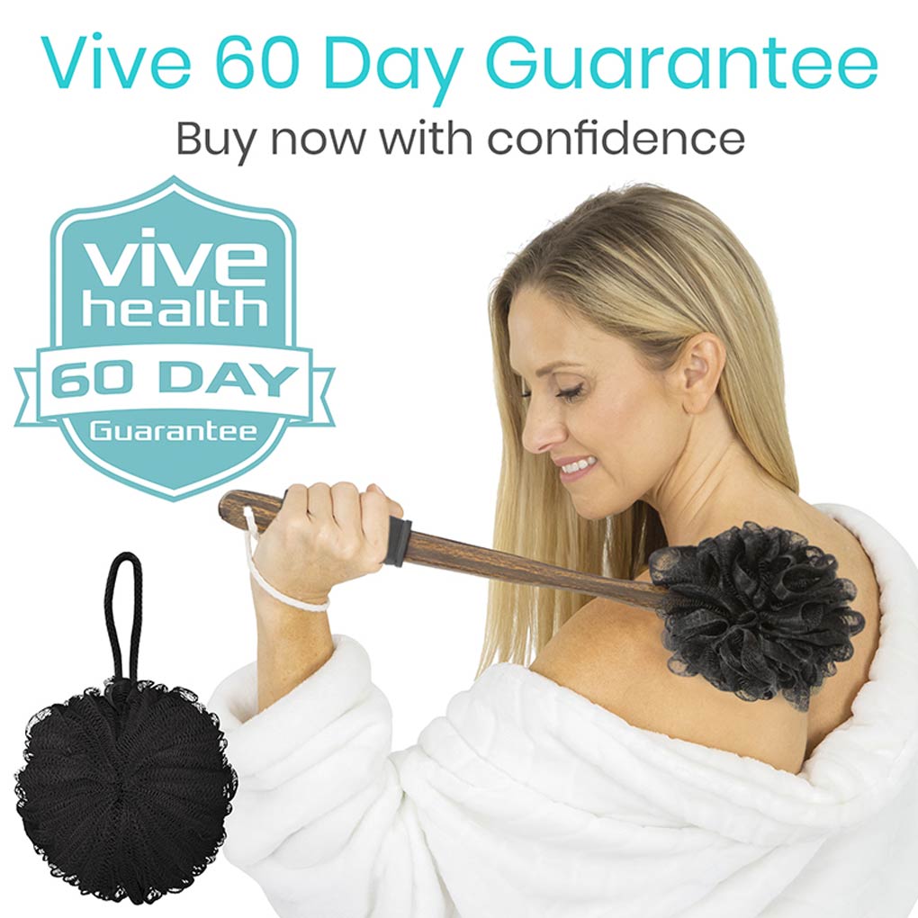 Vive Health -  Loofah Brush Dark