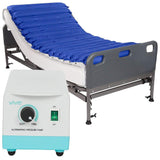 Vive Health - 5" Alternating Pressure Mattress, Pressure Pump, Twin, Waterproof Cover