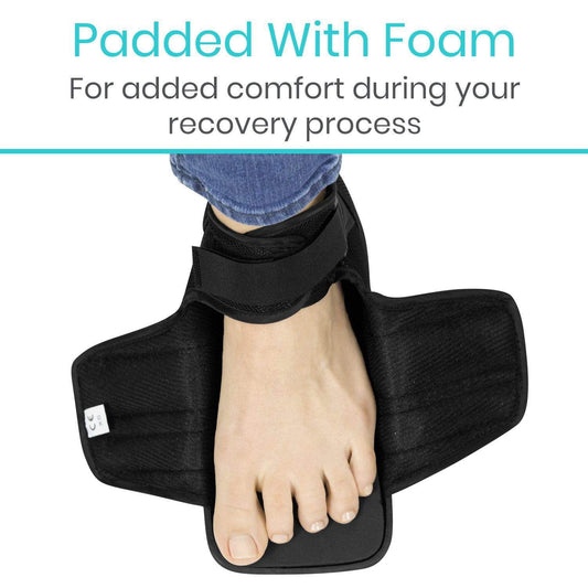 Vive Health - Offloading Post Op Shoe, Angled Rigid Sole, Wide Toe