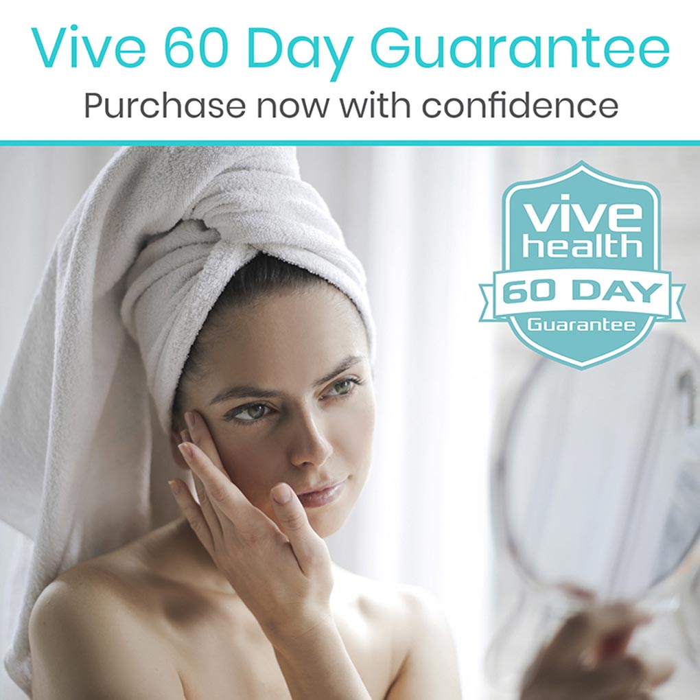 Vive Health - Wood Body Brush Set, Dark Wood