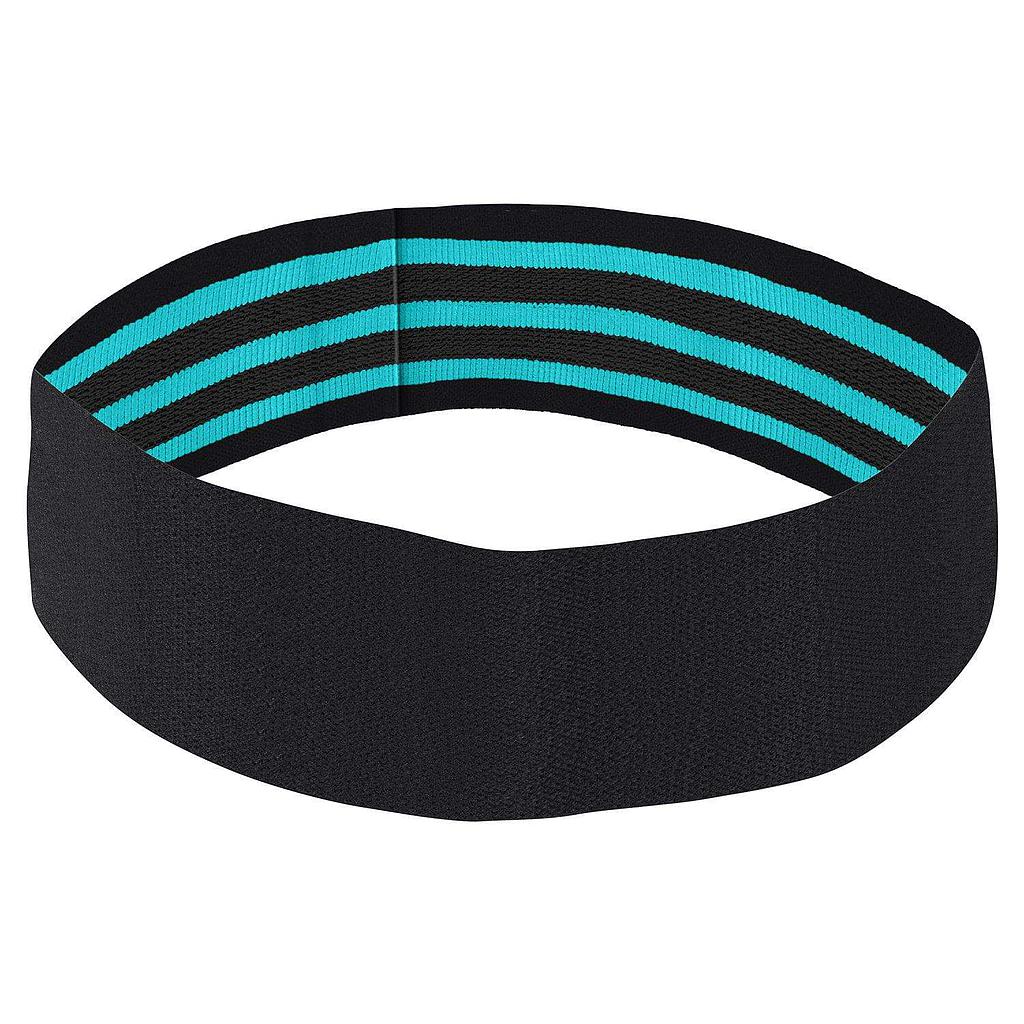 Vive Health - Fabric Resistance Bands with Nonslip Lining, 3 Levels, 3 Loops, and Carry Bag