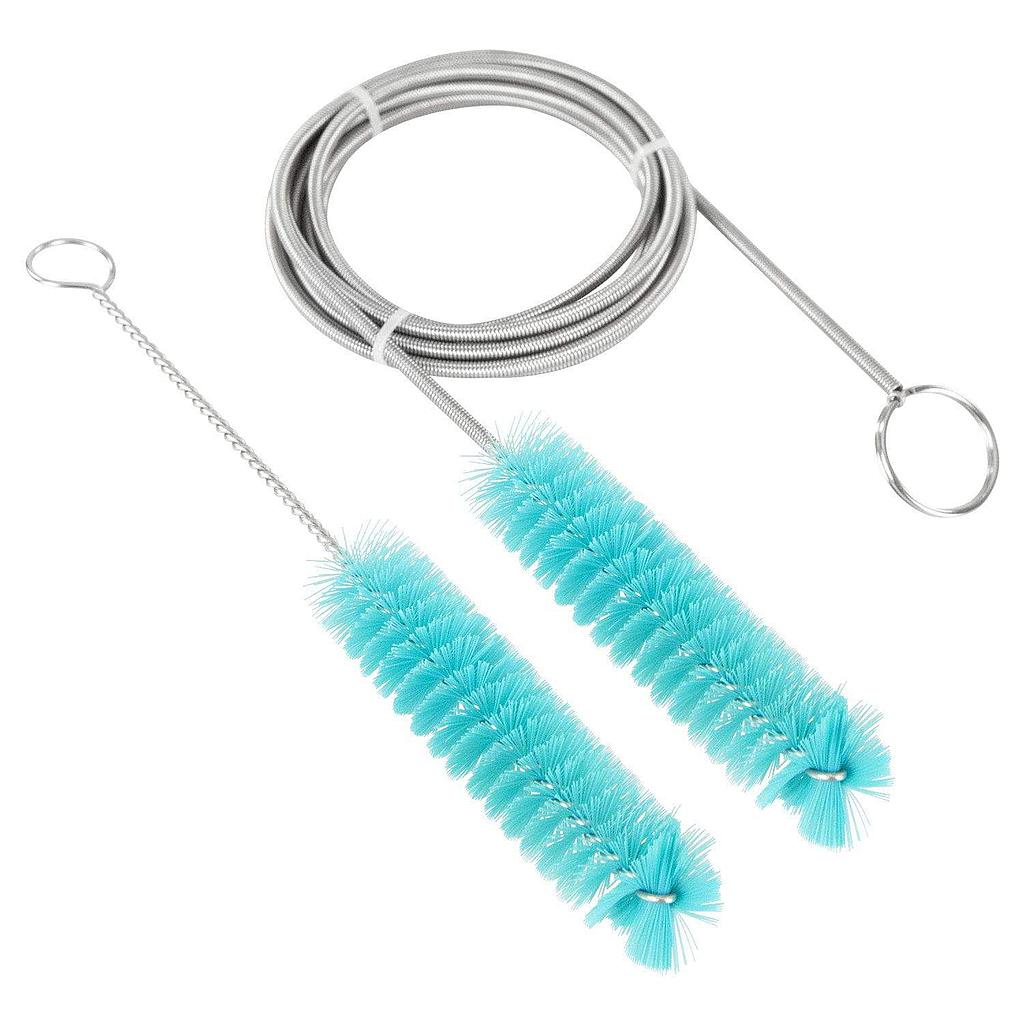 Vive Health - CPAP Tube Brush Set, 22mm Brush Head, 7’ Tube Brush, 7" Mask Brush