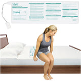 Vive Health - Wireless Bed Alarm and Pager, Waterproof 29.5” x 10" Pad with Transmitter