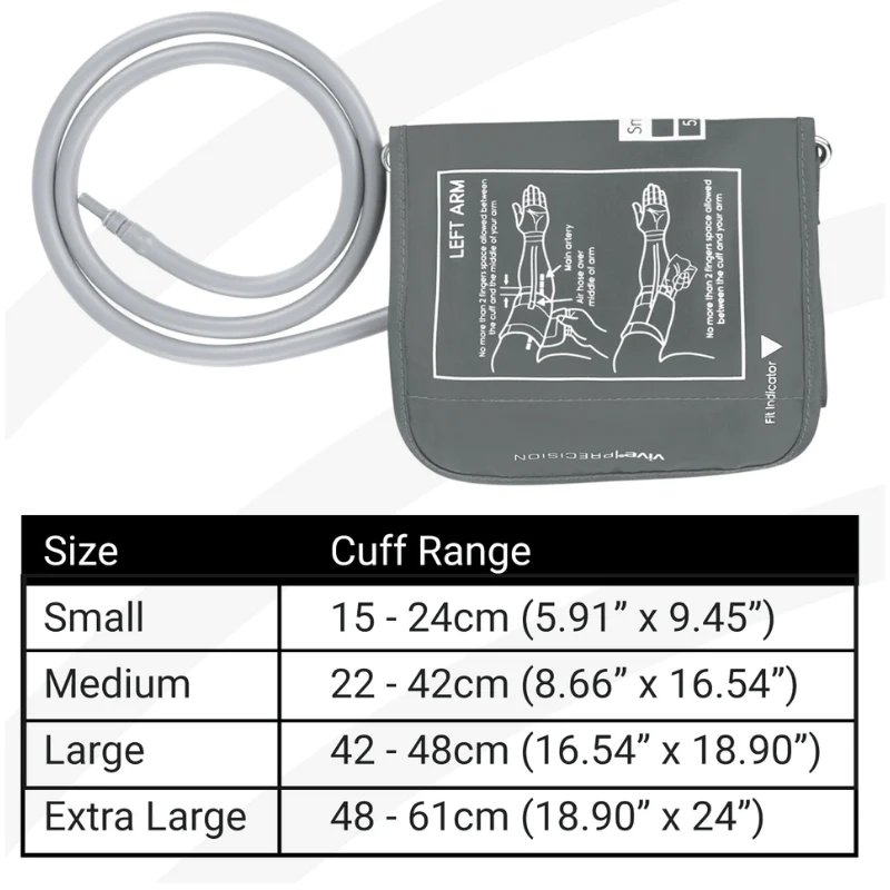 Vive Health -  Blood Pressure Monitor Replacement Cuff