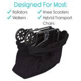 Vive Health - 4-Wheel, Rollator Travel Bag, 300 lbs Capacity
