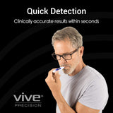 Vive Health - One Touch Oral Digital Thermometer with case