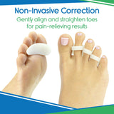 Vive Health - 2 Pairs 3-Loop Hammer Toe Splint, Washable