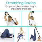 Vive Health - Proflex Strap, Reinforced, 4 Handles, Adjustable Foot Loop