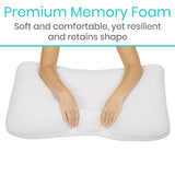 Vive Health - Memory Foam Shredded Cervical Pillow