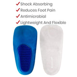 Vive Health -  Envelop - 3/4 Length Gel Insoles, Shock Absorbing w/ Liner