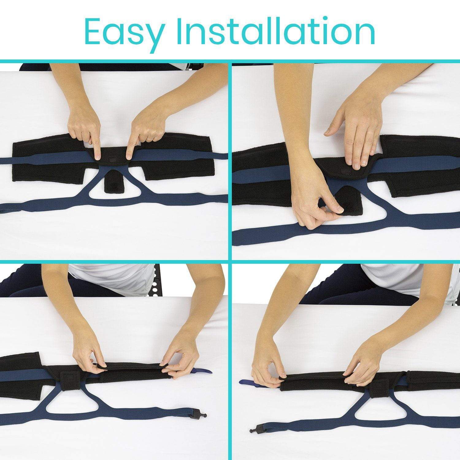Vive Health - CPAP Neck Pad, Washable Fleece Cover