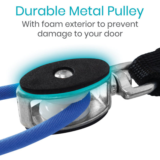 Vive Health - Shoulder Pulley, Metal/Nylon Pulley, Rope w/Door Anchor