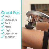 Vive Health - Handheld Massager, 5 Modes, 6 Massage Heads, Cordless - Supports up to 400 lbs