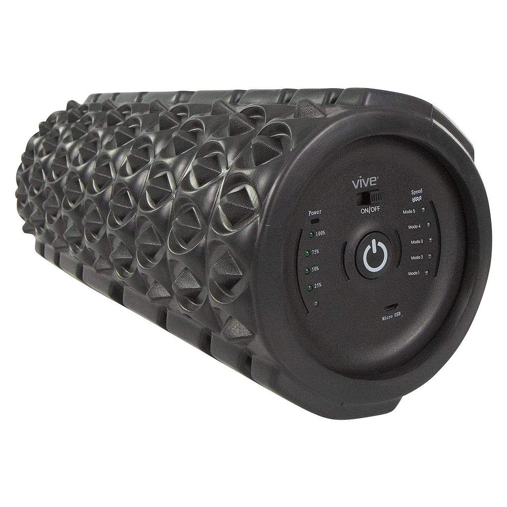 Vive Health - 12.99" HD Foam Vibrating Foam Roller, 5 Modes, Rechargeable