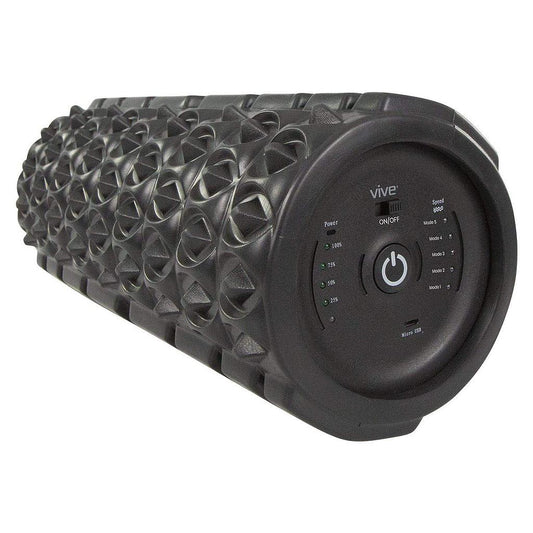 Vive Health - 12.99" HD Foam Vibrating Foam Roller, 5 Modes, Rechargeable