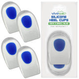 Vive Health -  Silicone Heel Cup - Blue