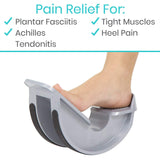 Vive Health - Calf Stretcher with Angled Foot Plate and Non-skid Base