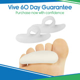 Vive Health - 2pc Soft Silicone Hammer Toe Splint