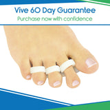 Vive Health - 2 Pairs 3-Loop Hammer Toe Splint, Washable