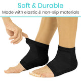 Vive Health - Moisturizing Ankle Socks Comfort for Dry, Cracked Feet