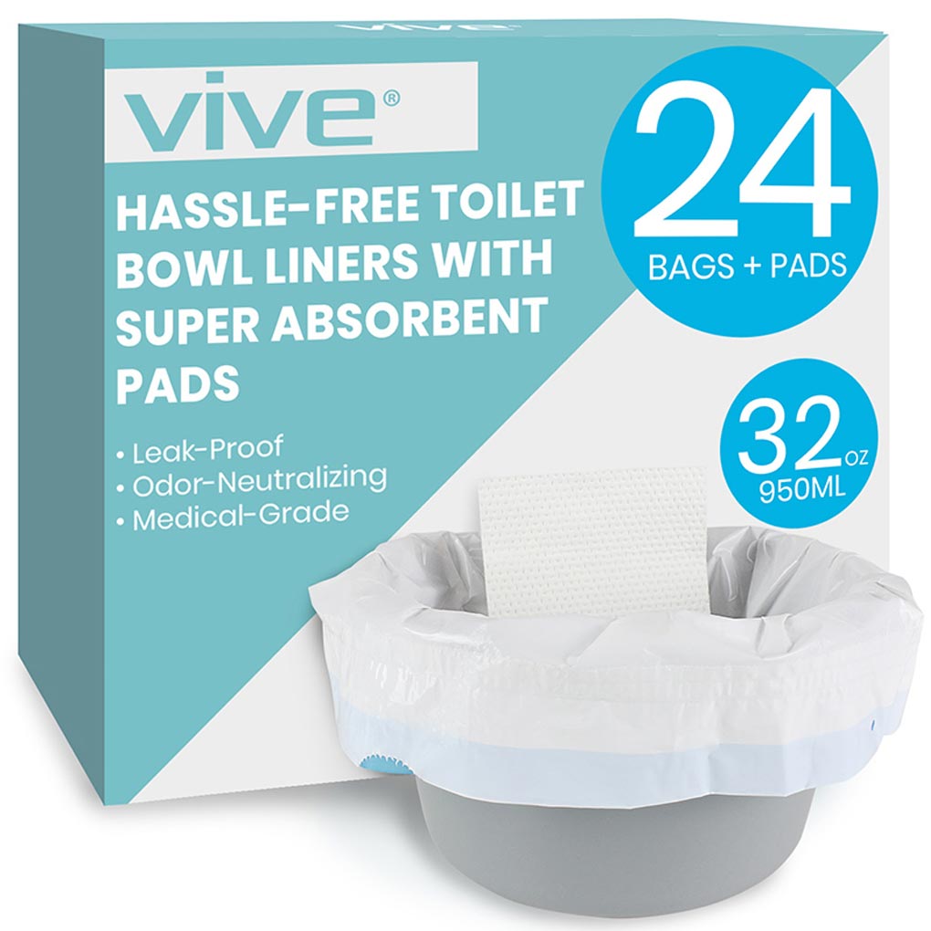 Vive Health -  Toilet Bowl Liners 24 Pack