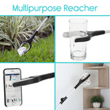 Vive Health - Pack of 2 32” Folding Reacher Grabber with 4" Rotating Claw - Supports up to 5 lbs