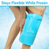 Vive Health - Ice Pack, Flexible Hot/Cold 11" x 14", Nontoxic with Elastic Strap