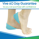 Vive Health - 1 Pair Heel Cups, Double Waffle Support