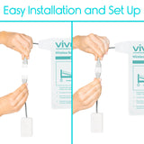 Vive Health - Wireless Bed Alarm and Pager, Waterproof 29.5” x 10" Pad with Transmitter