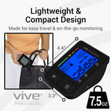 Vive Health -  Compact Blood Pressure Monitor with Smart App, with Adjustable Cuff