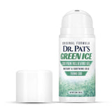 Vive Health - Dr. Pat’s Green Ice CBD Cream, Full Spectrum, Made in USA, 3.4 oz Pump